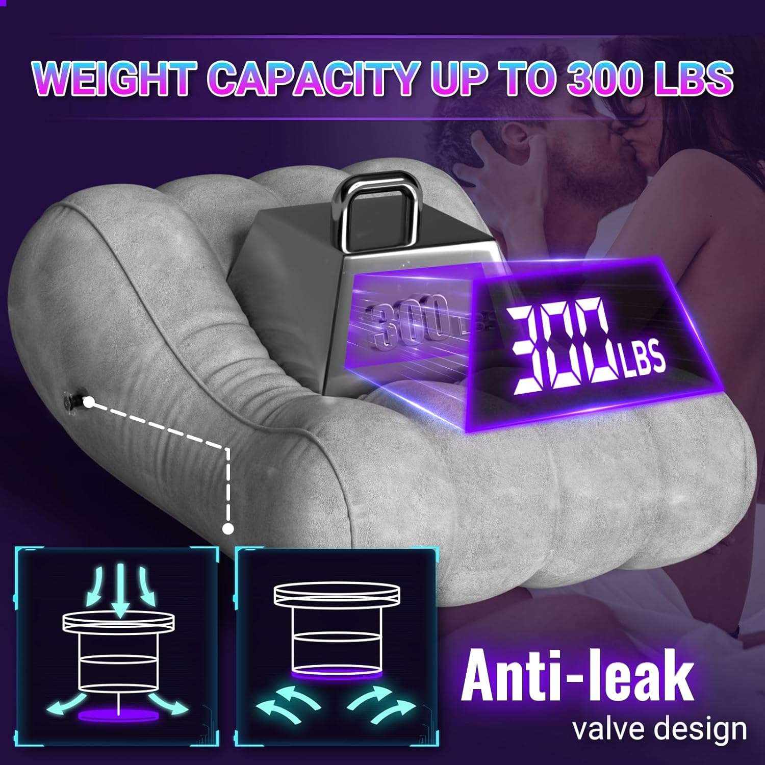 SuperL Inflatable Sex Position Lounge Chair