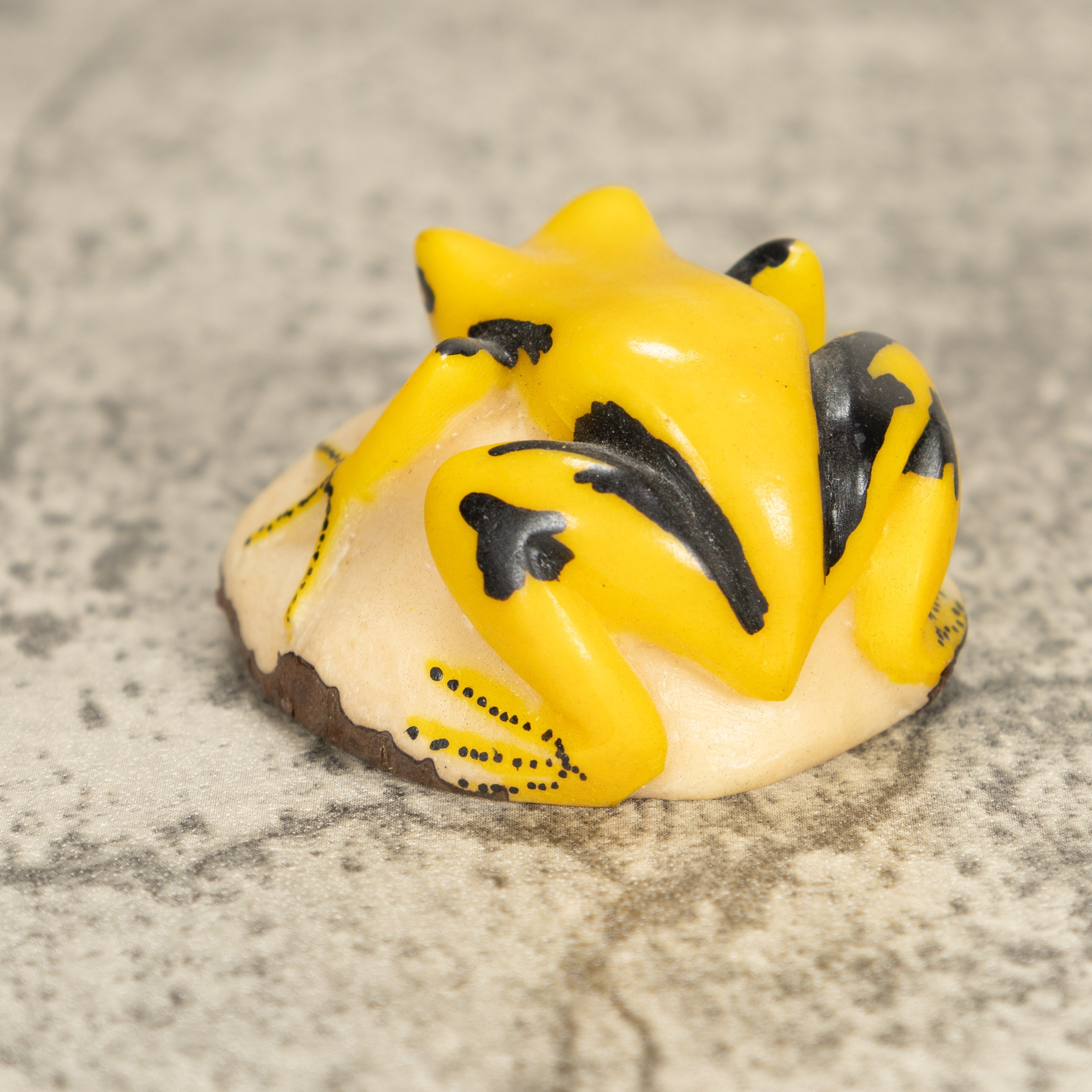 Vintage Frog Tagua Nut Carving