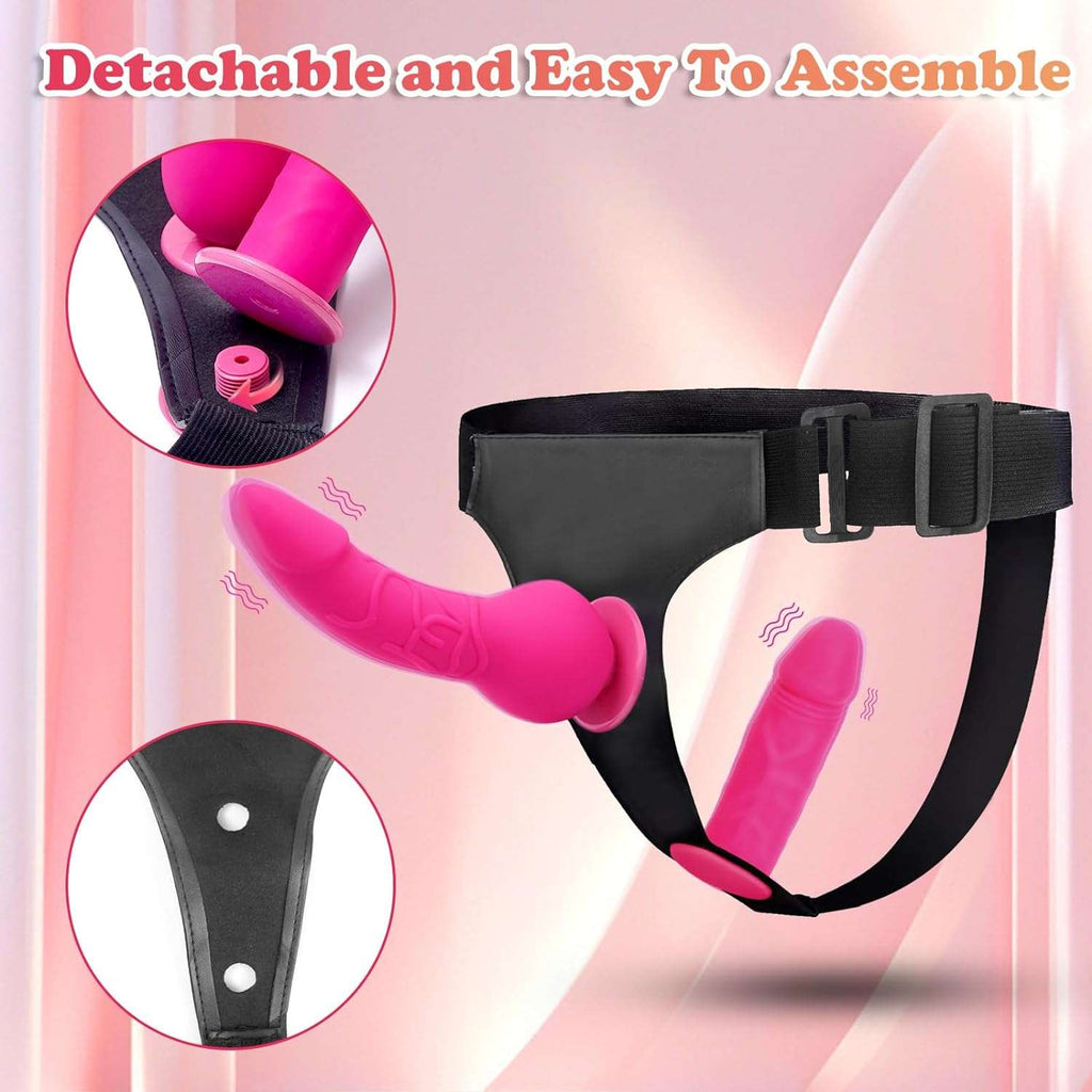 TailorDare Dual Ecstasy Strap-On Dildo
