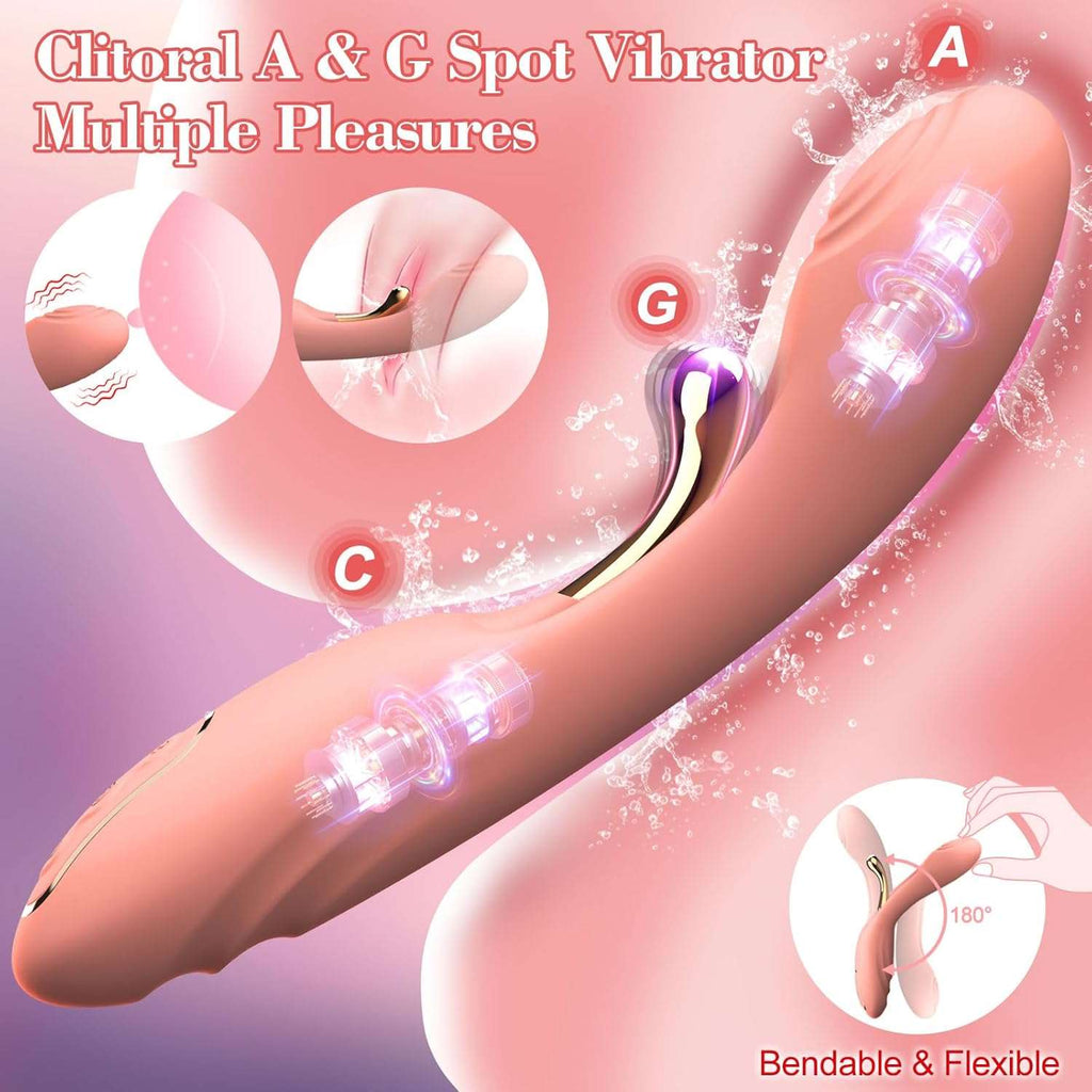 TandemVibe Dual Stimulation G-Spot Vibrator