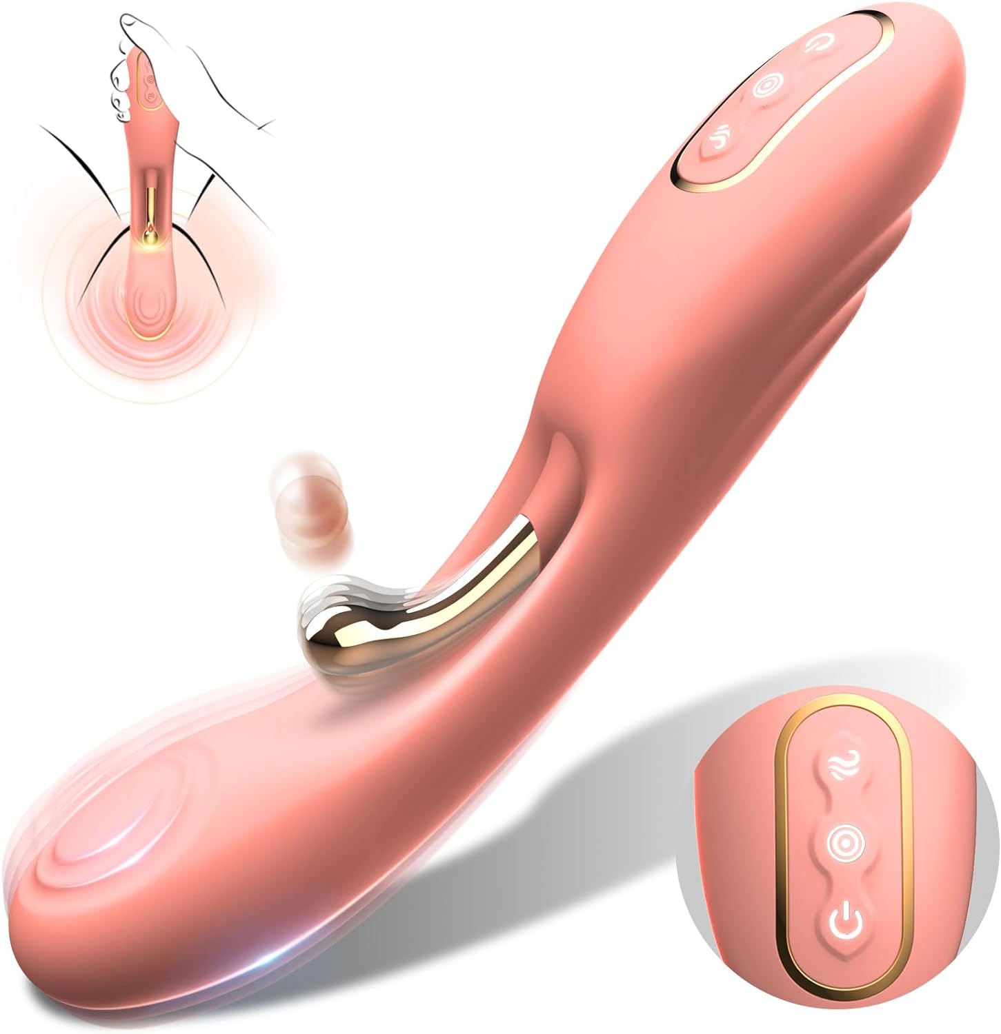TandemVibe Dual Stimulation G-Spot Vibrator