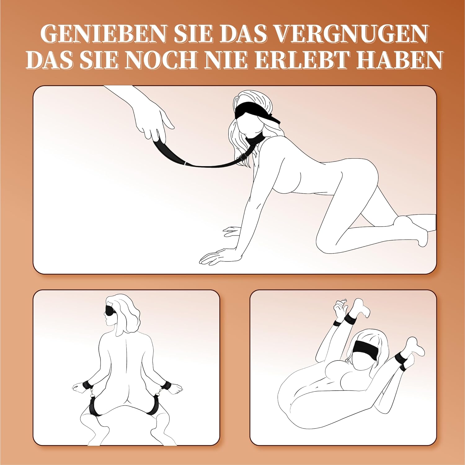 TetheredFlex Beginners BDSM Bondage Kit