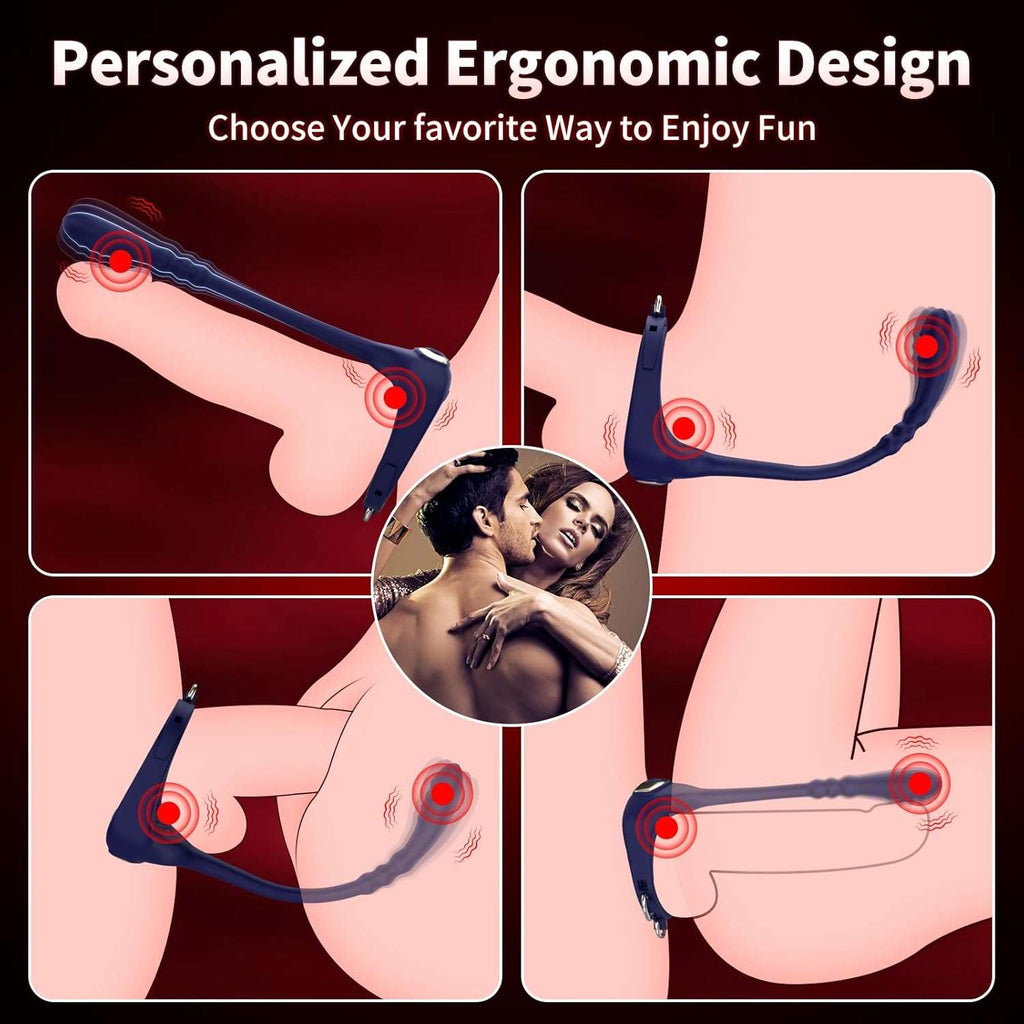 TitanLoop Remote Control Prostate Massager Penis Ring