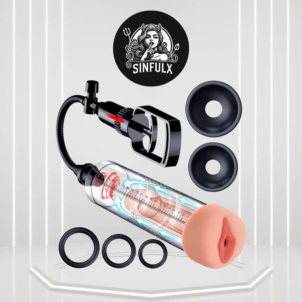 TouchLift Manual Strength Chamber Penis Pump