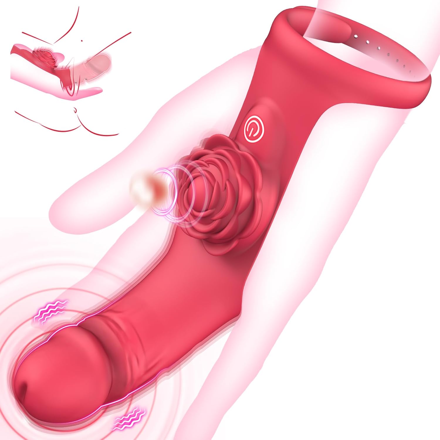 TouchOfEcstasy Fingering Dual Stimulation Vibrator