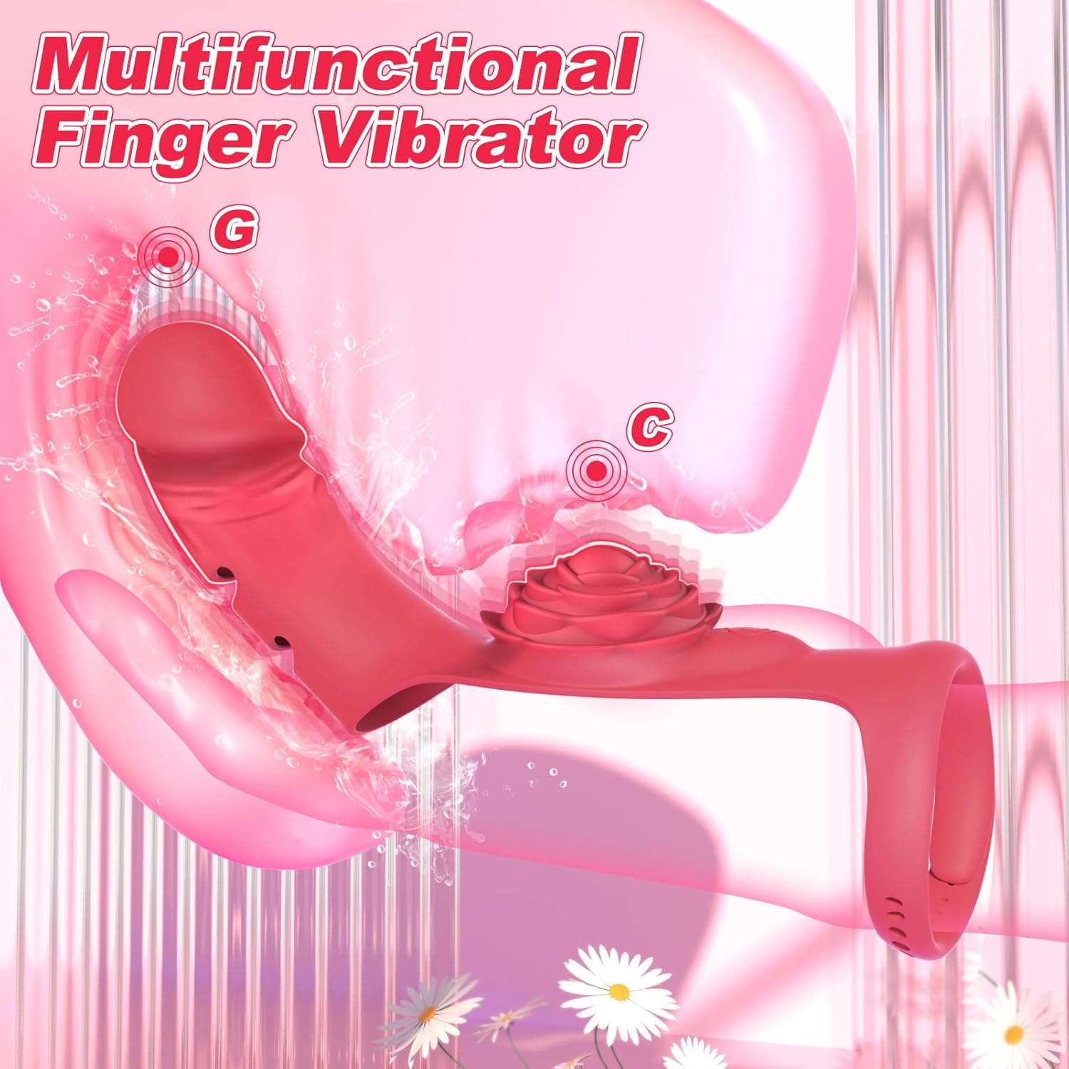 TouchOfEcstasy Fingering Dual Stimulation Vibrator