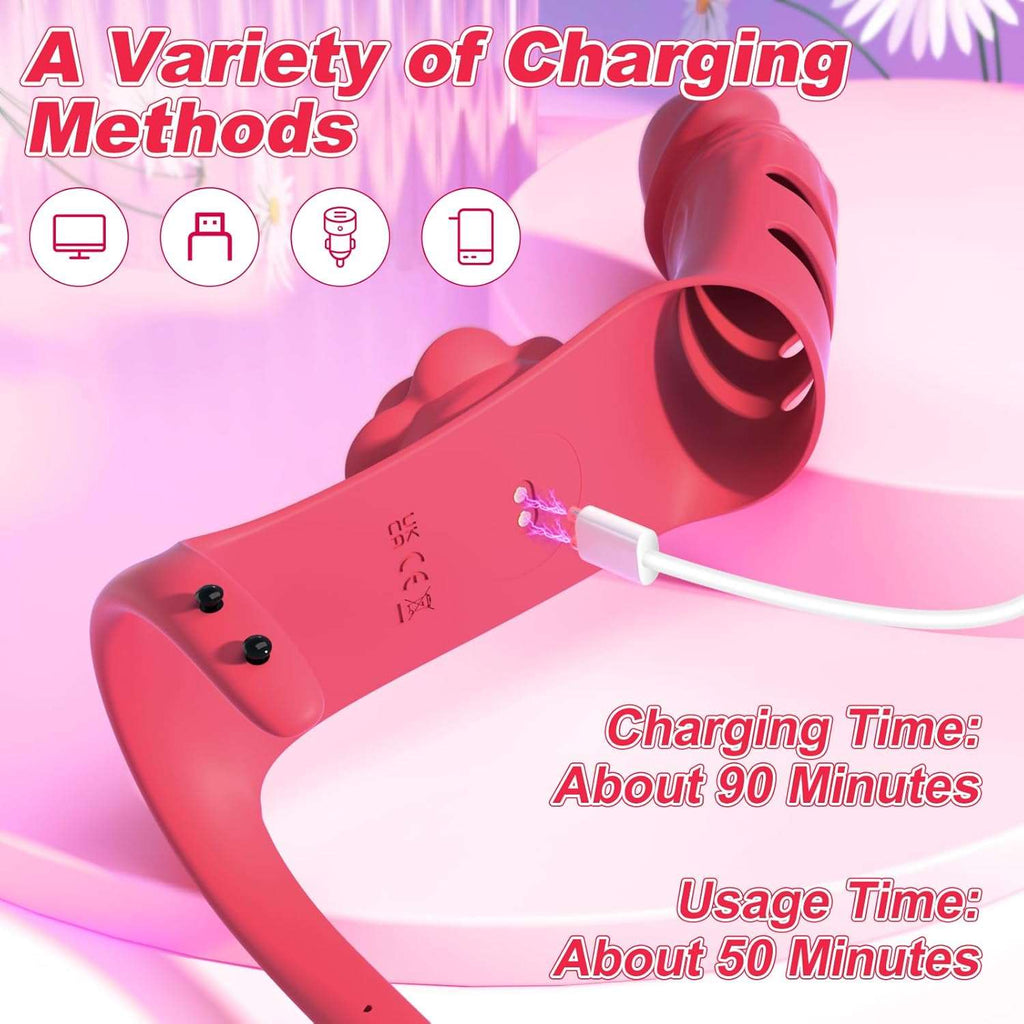 TouchOfEcstasy Fingering Dual Stimulation Vibrator