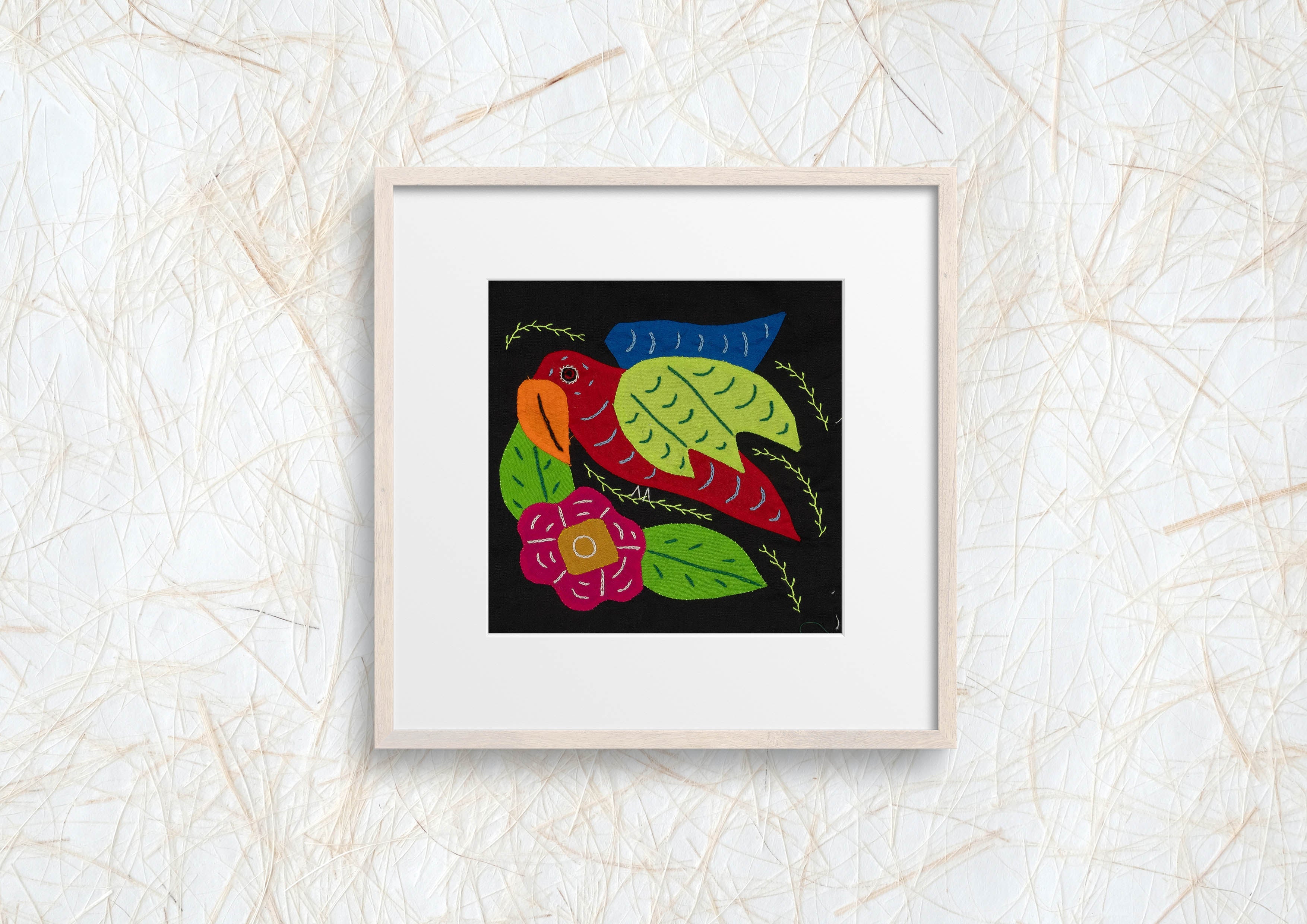 Multi-Color Parrot Bird Red And Green Molita