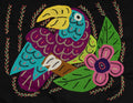 Multi-Color Parrot Bird Blue And Purple Molita