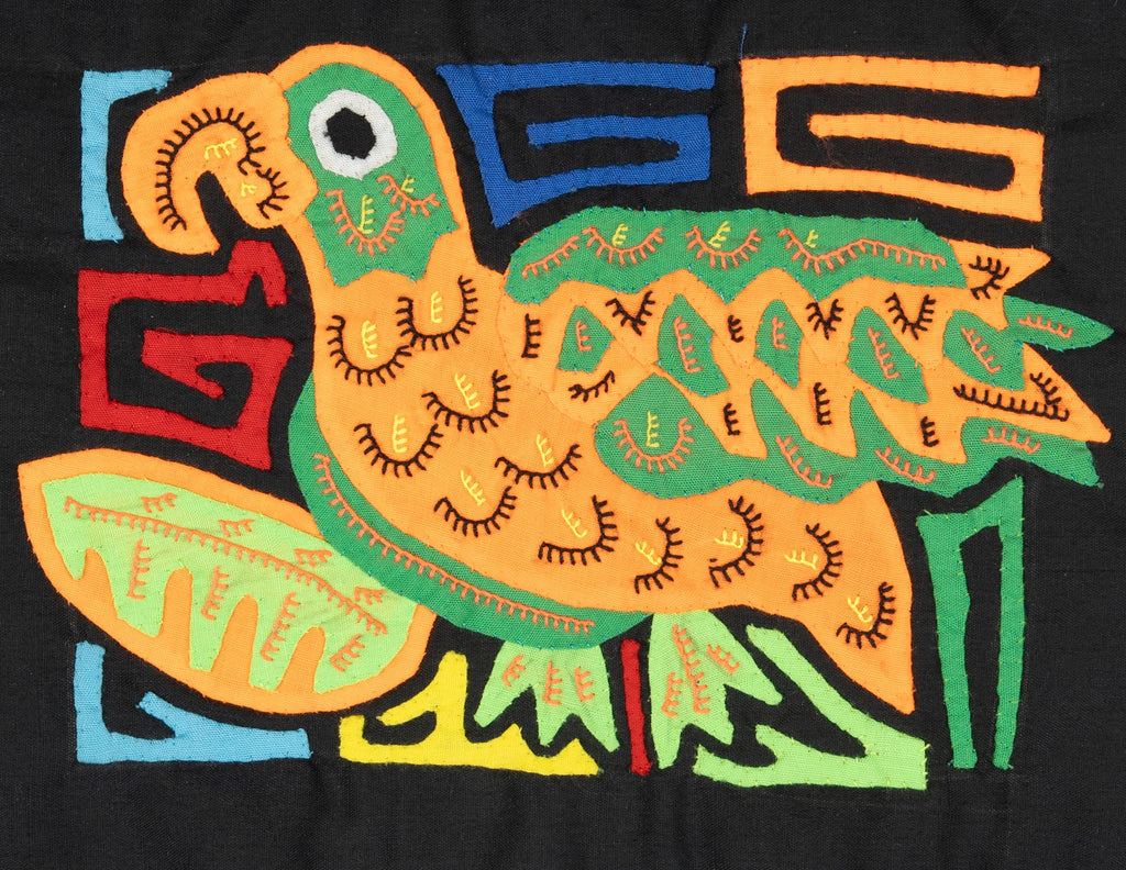 Multicolor Orange And Green Bird Molita