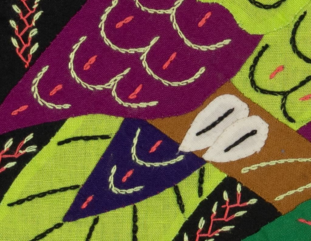 Multi-Color Parrot Bird Green And Purple Molita