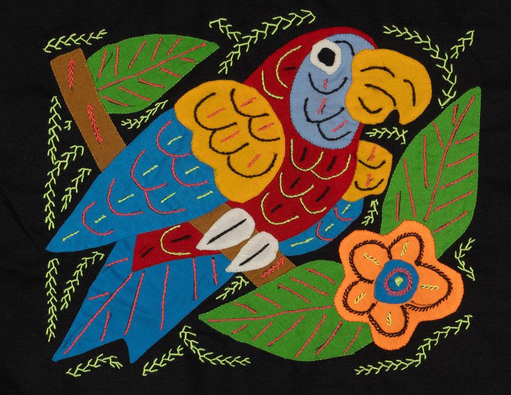 Multi-Color Parrot Bird Blue And Red Molita
