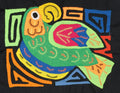 Multicolor Orange And Green Bird Molita