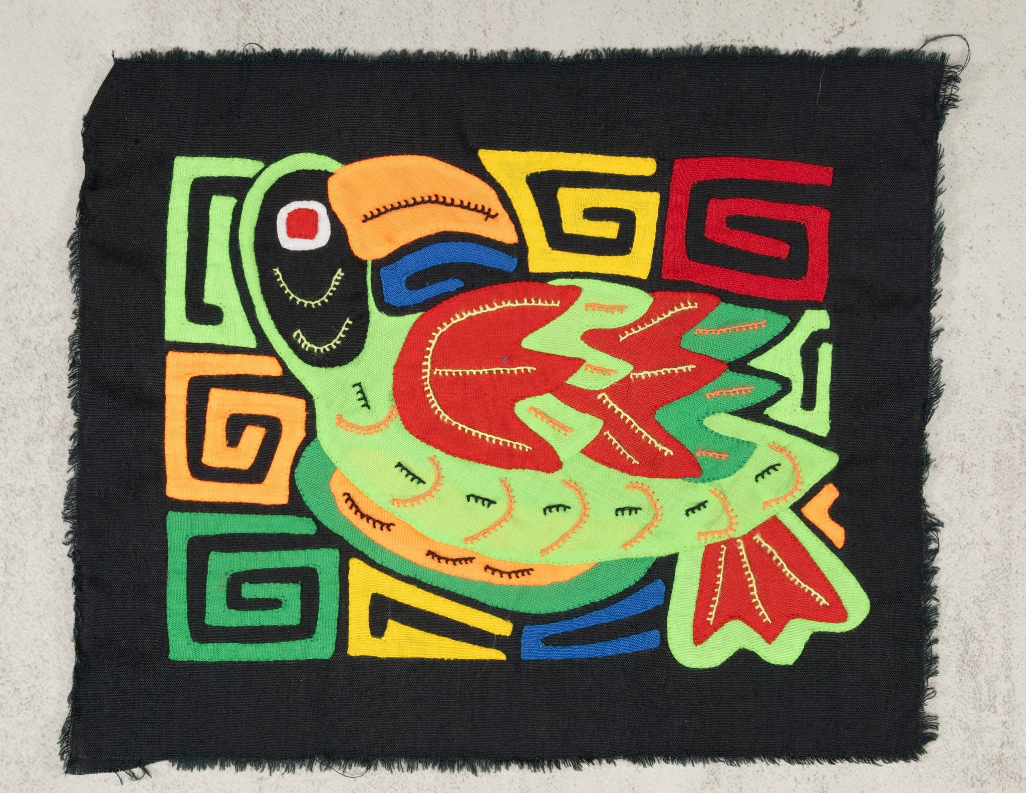 Green And Red Bird Molita