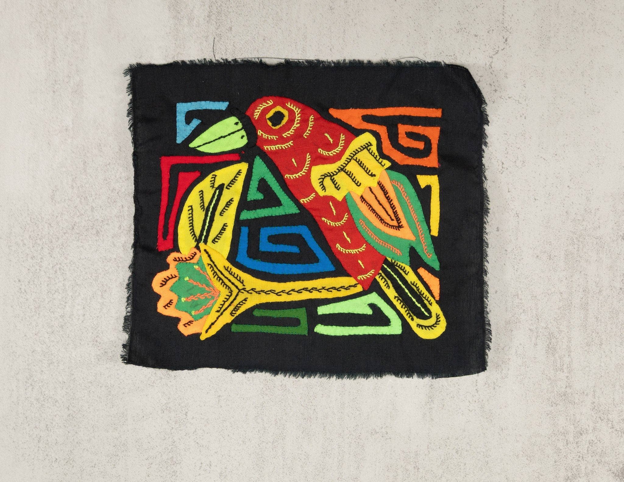 Multicolor Red And Yellow Bird Molita