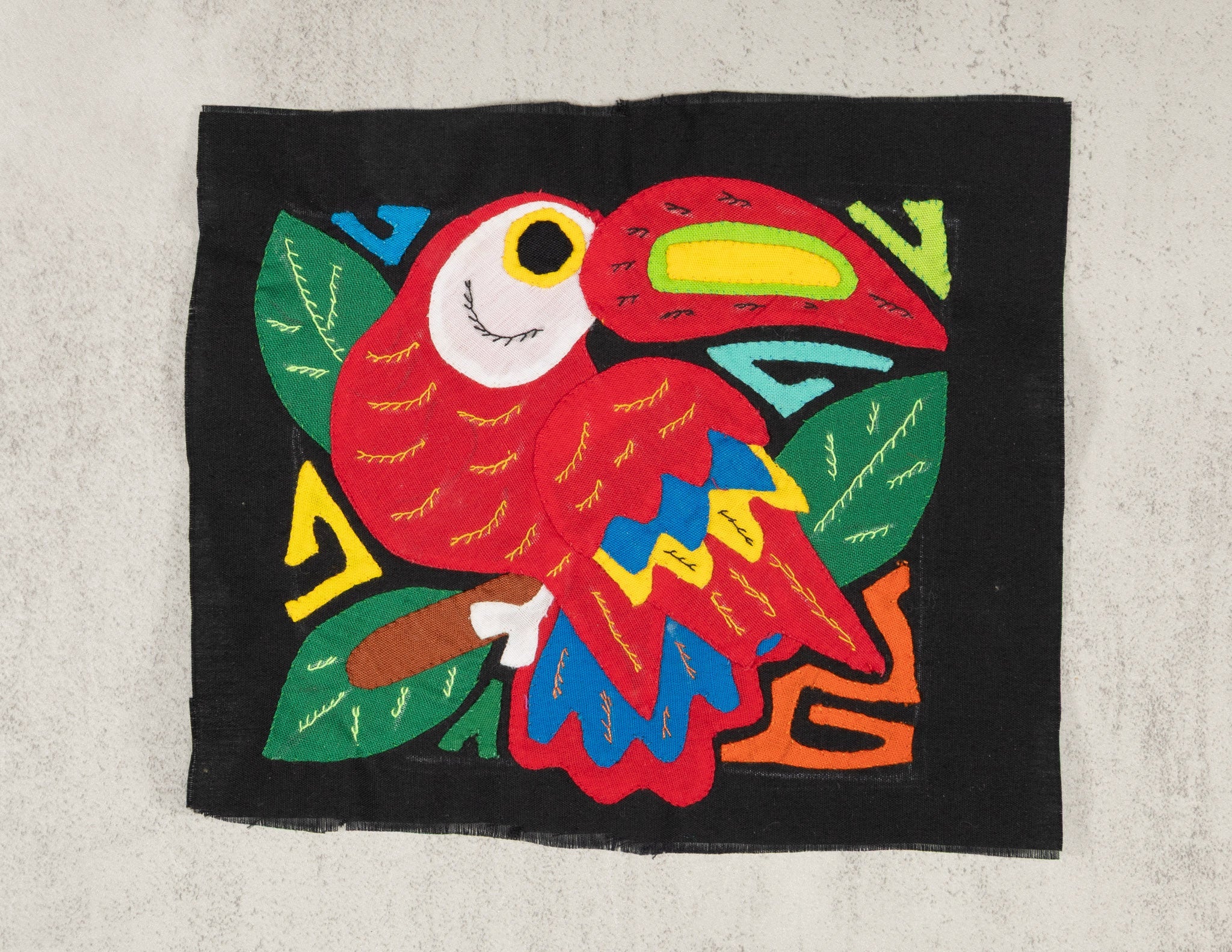 Multicolor Red And Blue Toucan Bird Molita