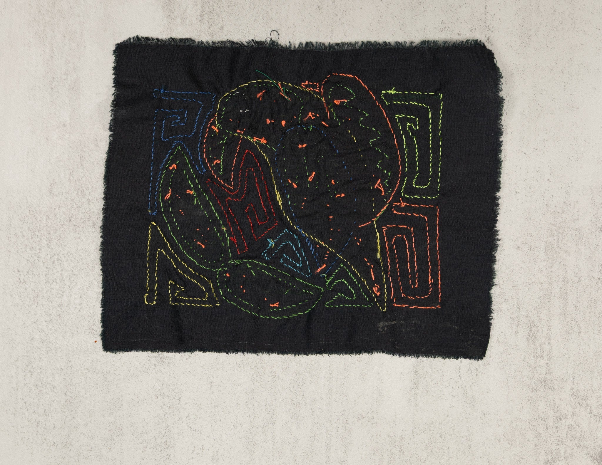 Multicolor Orange Blue And Chartruce Bird Molita