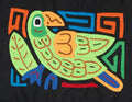 Multicolor Green And Orange Bird Molita