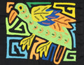 Multicolor Green Blue And Orange Bird Molita