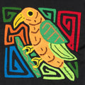 Multicolor Green And Orange Bird Molita