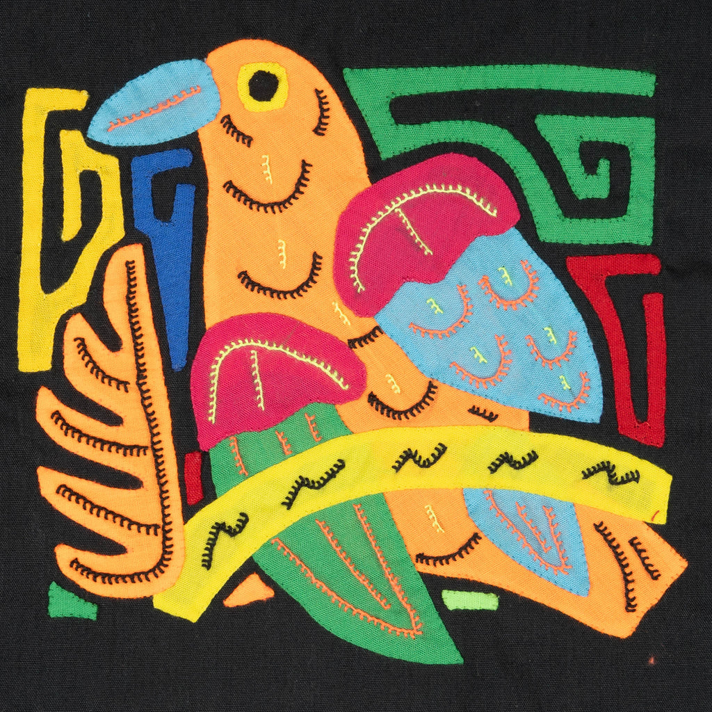 Orange Blue And Red Bird Molita