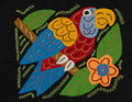 Multi-Color Parrot Bird Red And Blue Molita