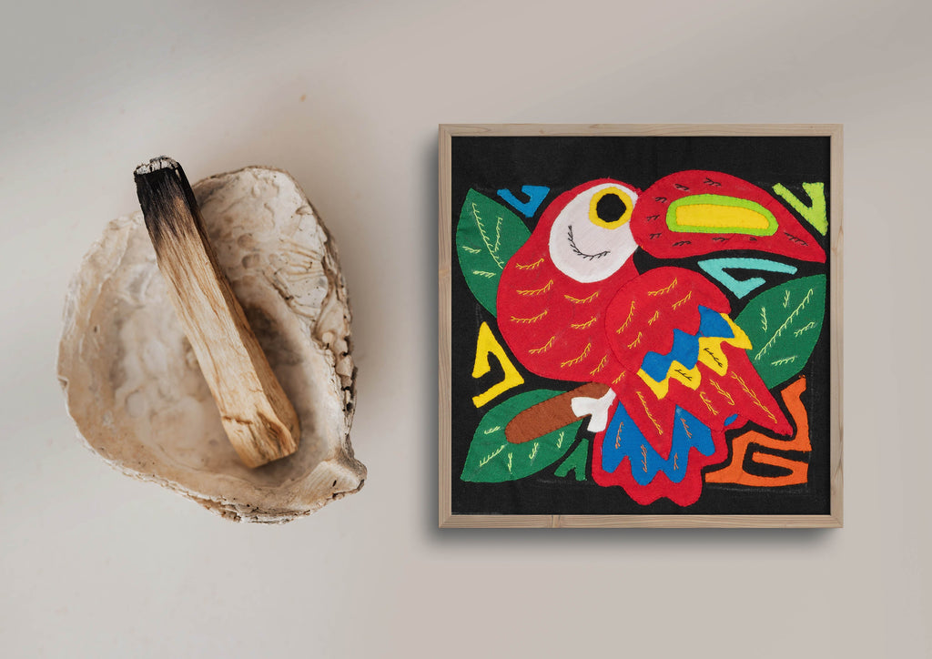 Multicolor Red And Blue Toucan Bird Molita