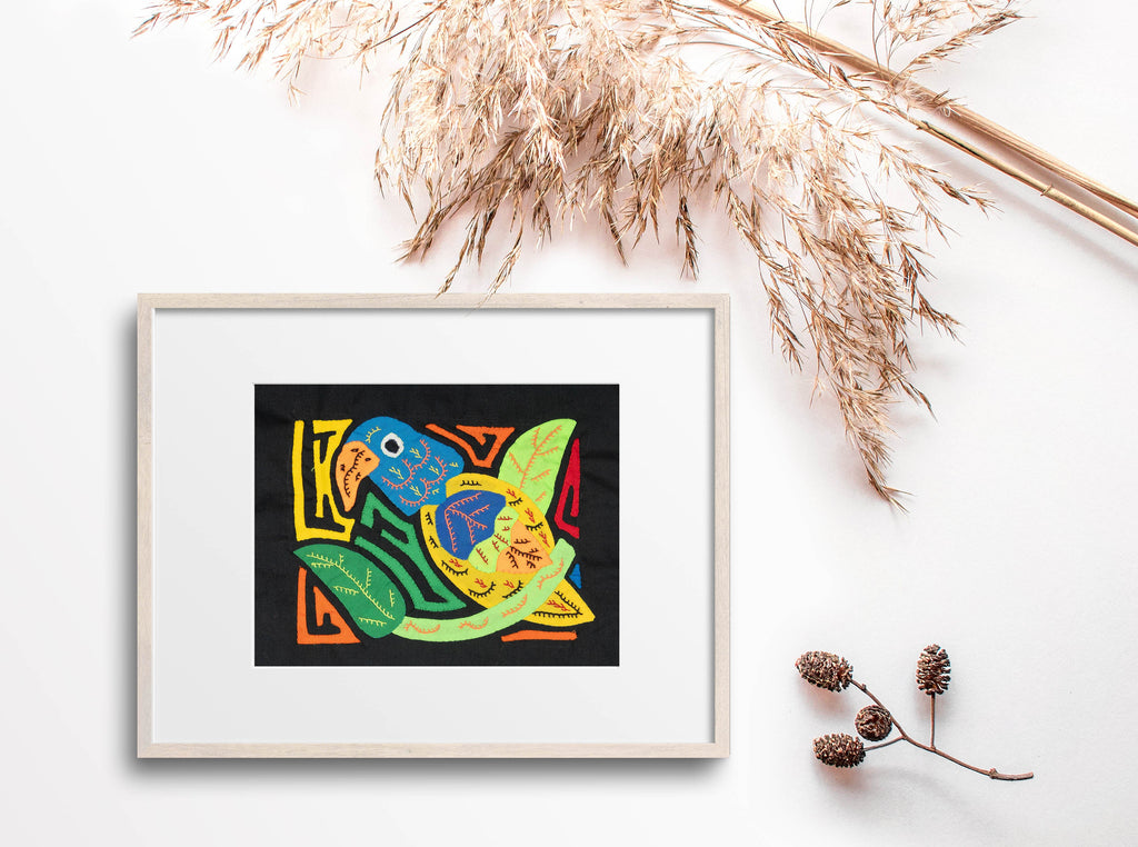 Blue And Yellow Bird Molita