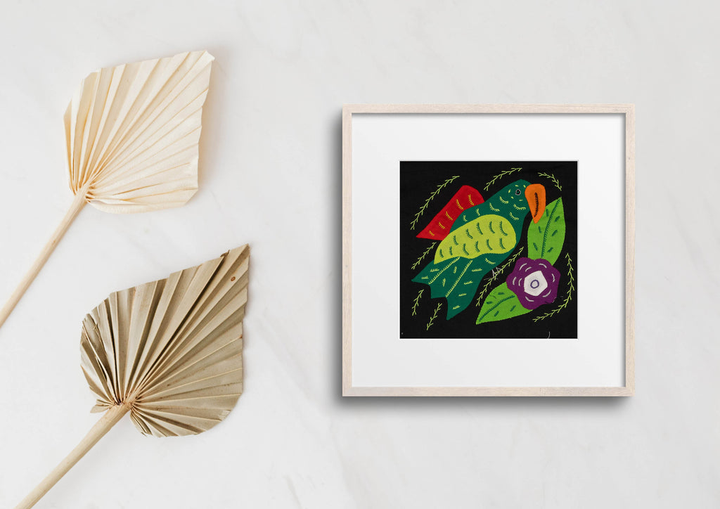Multi-Color Parrot Bird Red And Green Molita