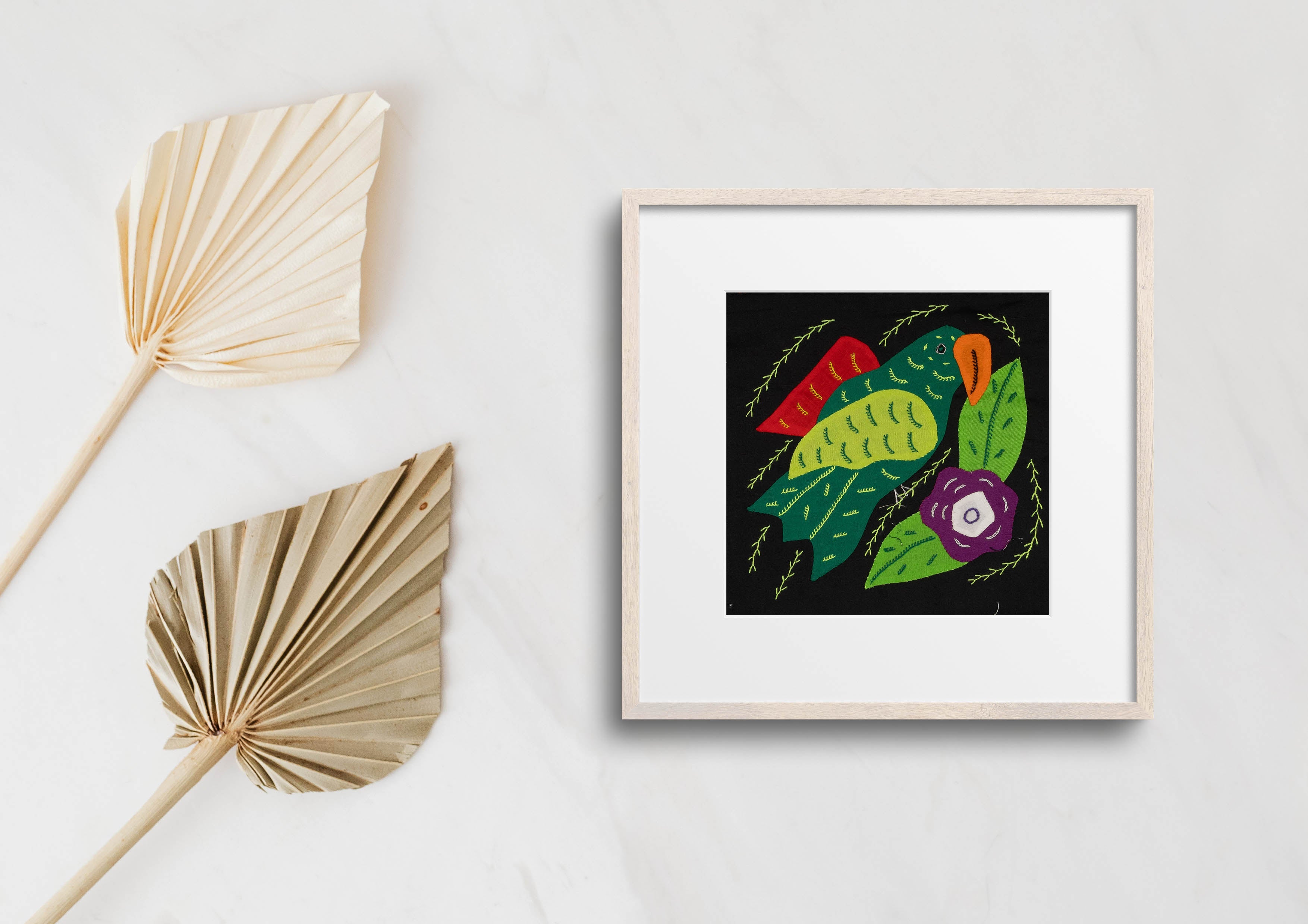 Multi-Color Parrot Bird Red And Green Molita