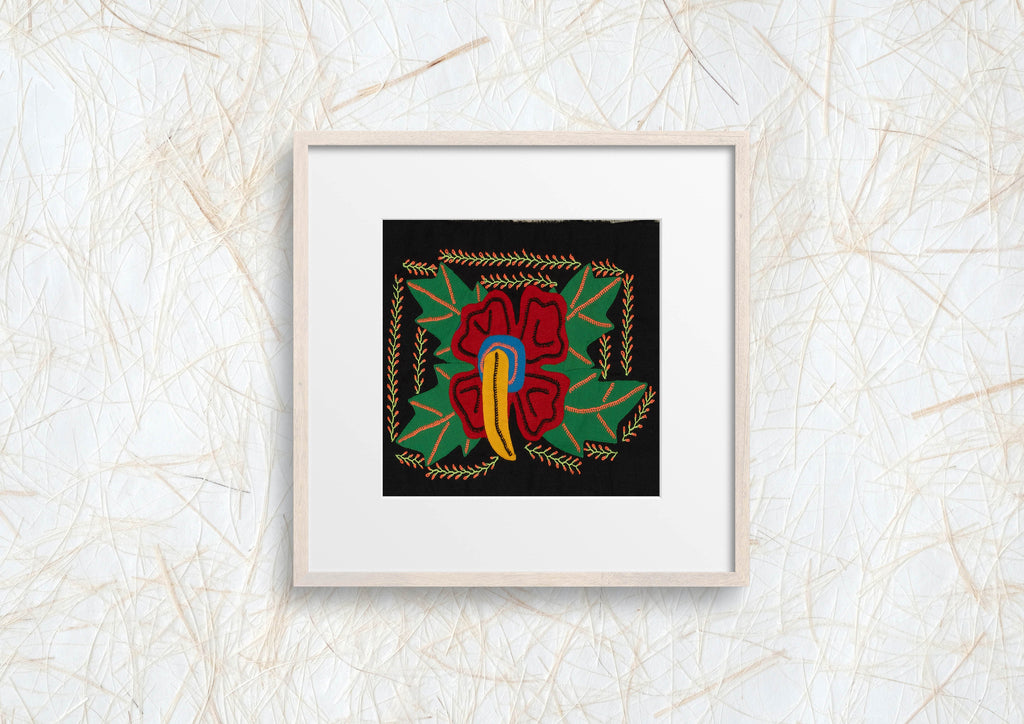 Multi-Color Flower Red And Green Molita