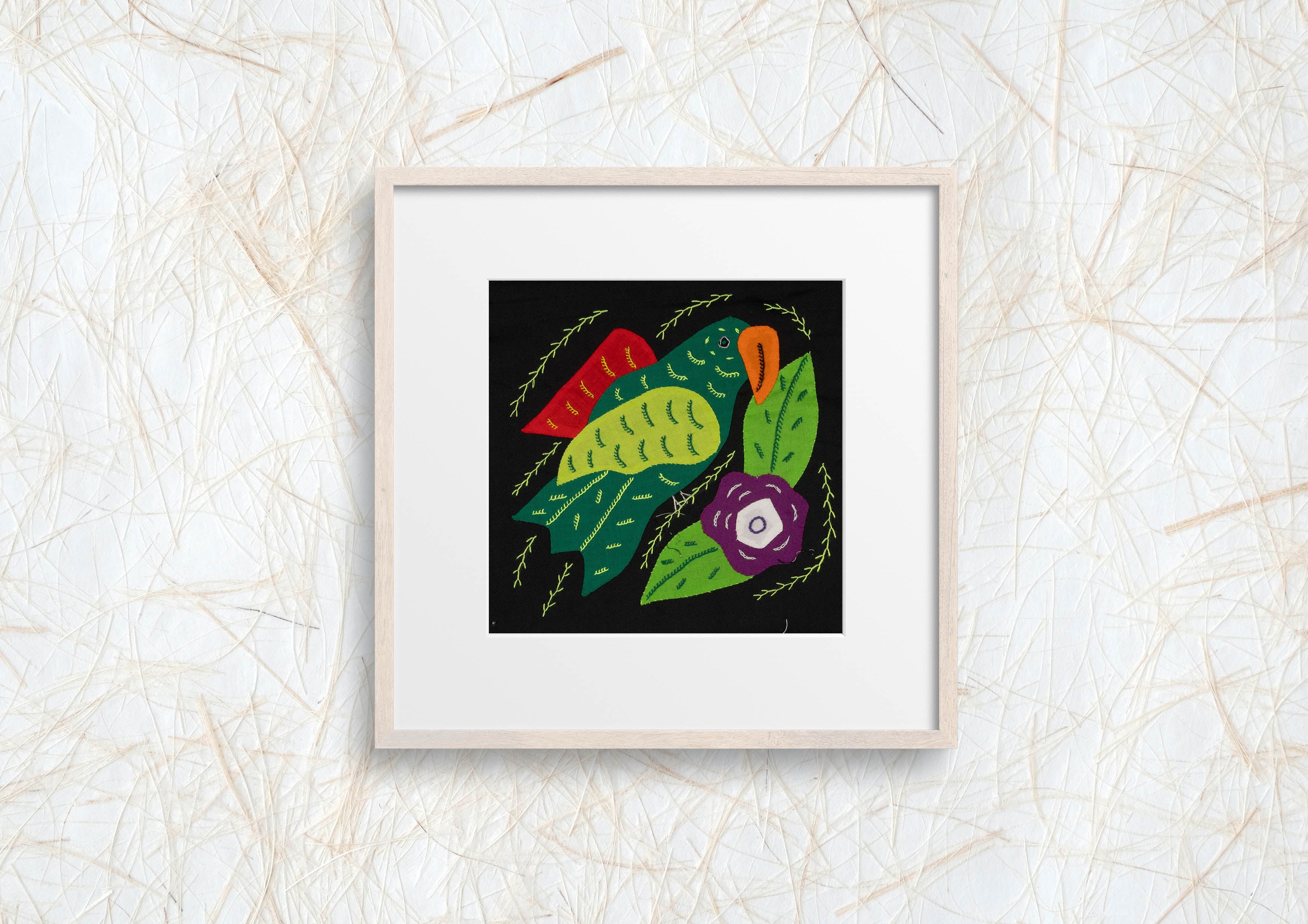 Multi-Color Parrot Bird Red And Green Molita