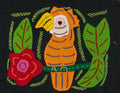 Multi-Color Parrot Bird Red And Orange Molita