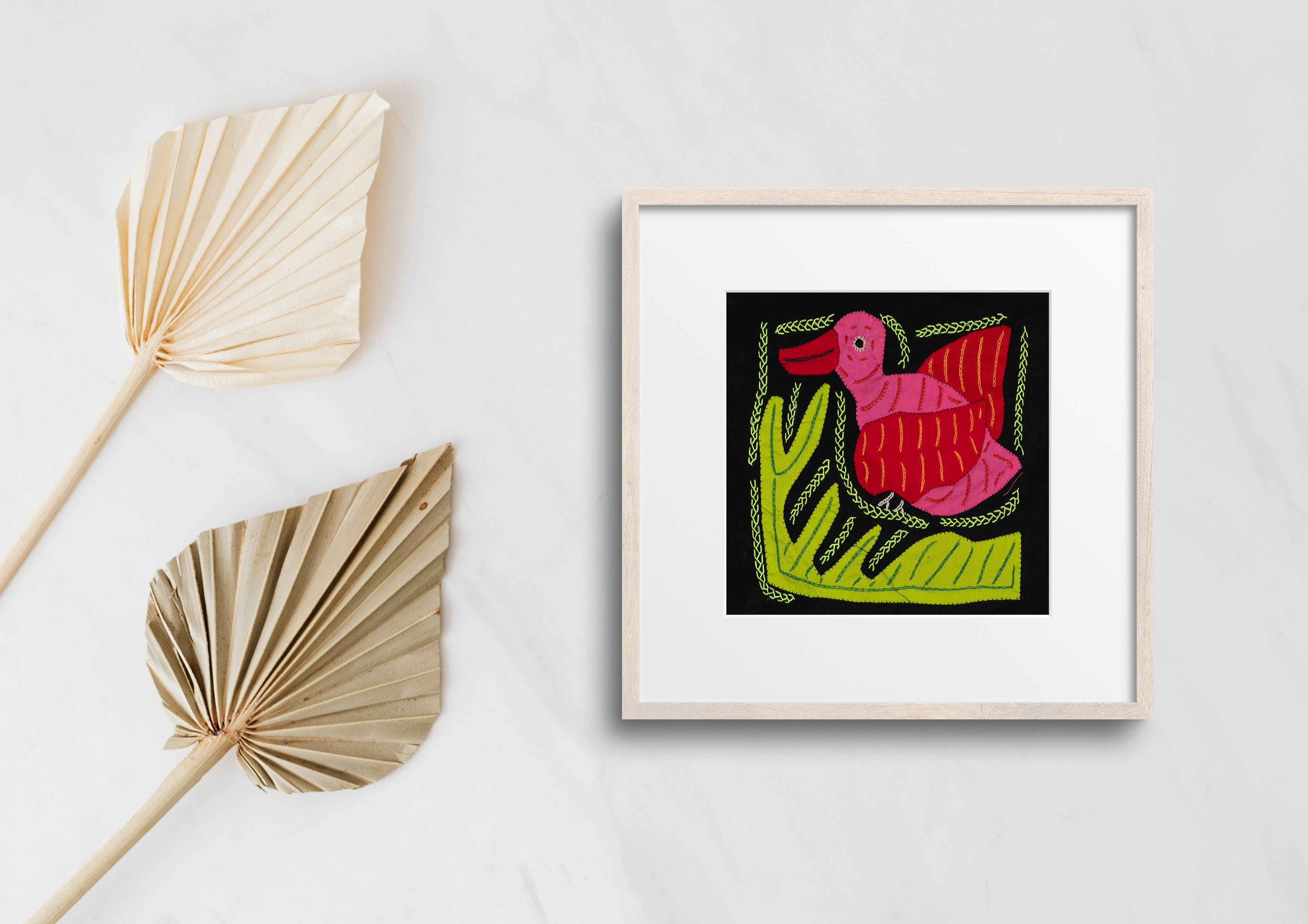 Multi-Color Parrot Bird Pink And Red Molita