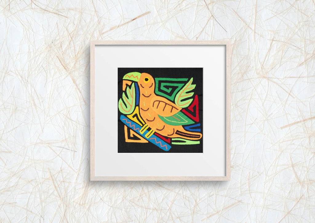 Orange And Green Bird Molita