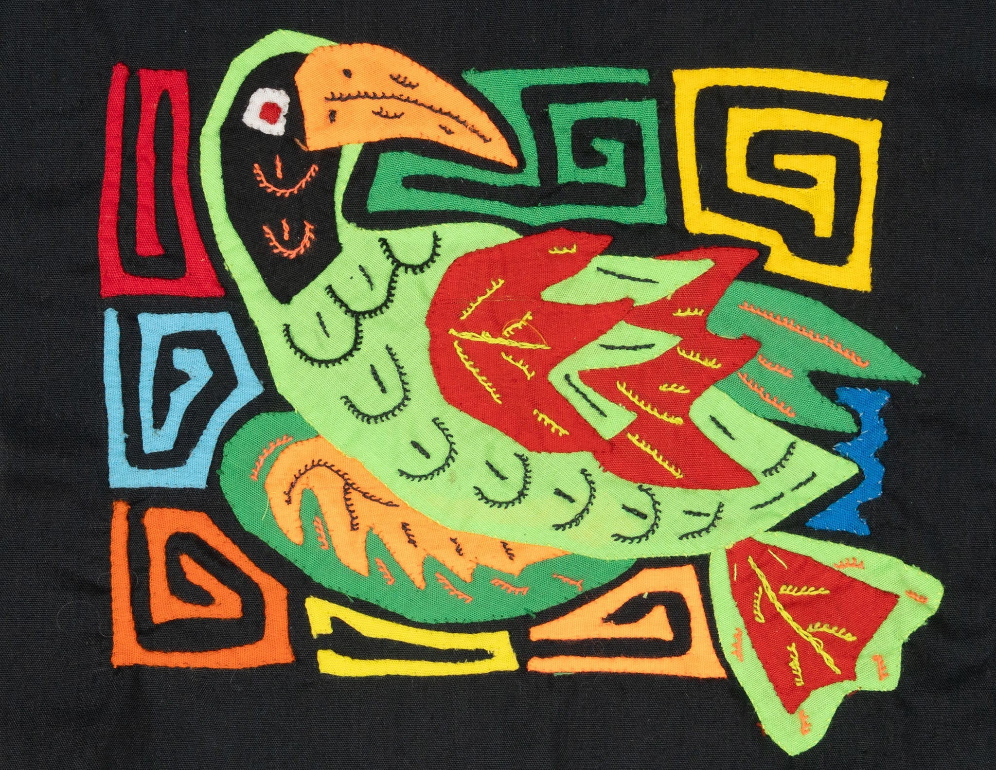 Red And Green Bird Molita