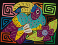 Multi-Color Toucan Bird Blue And Purple Molita
