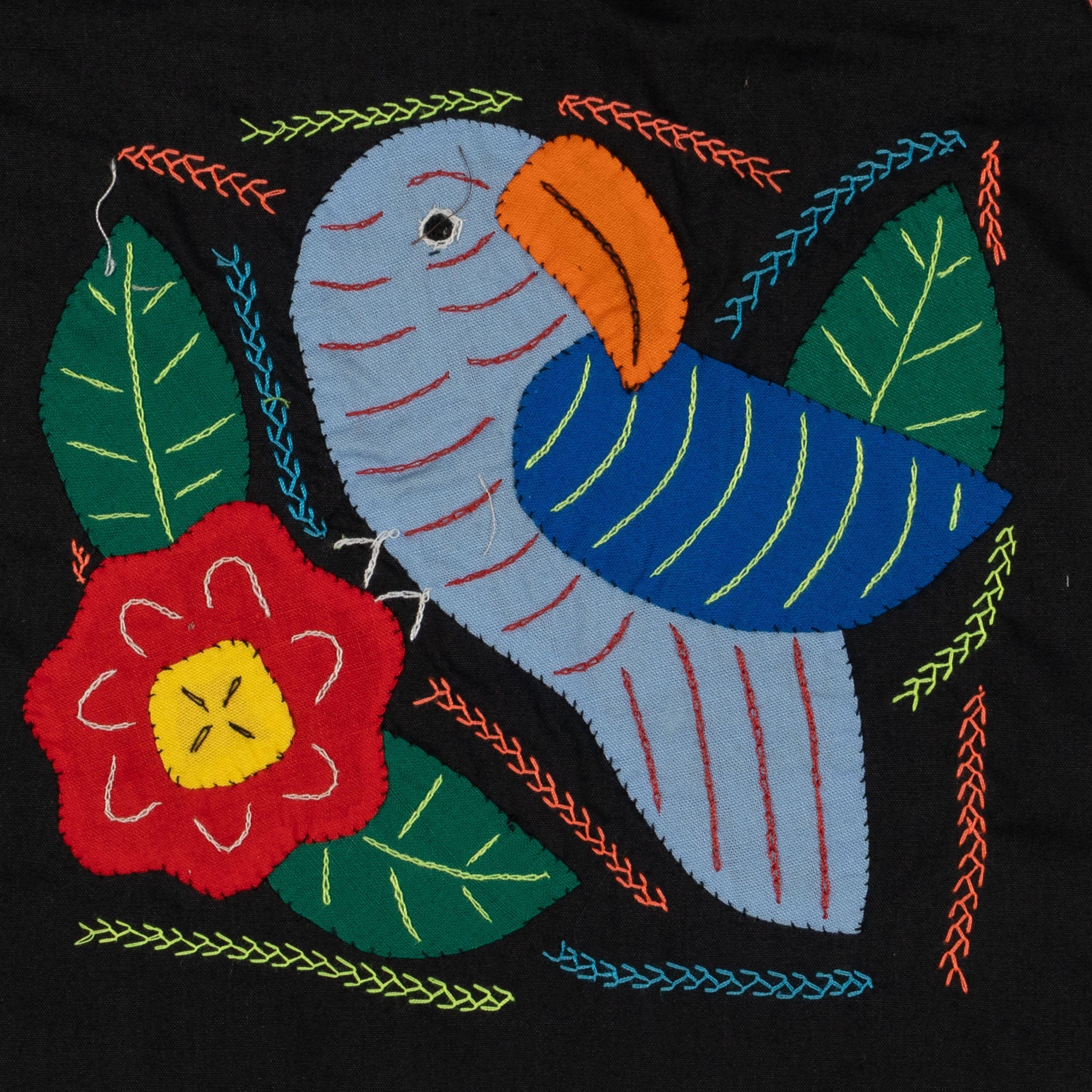Multi-Color Parrot Bird Blue And Red Molita