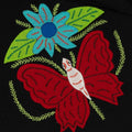 Multi-Color Butterfly Red And White Molita