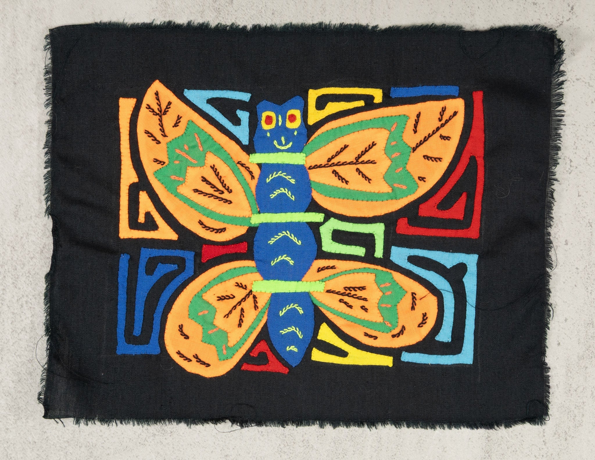 Orange And Blue Butterfly Molita