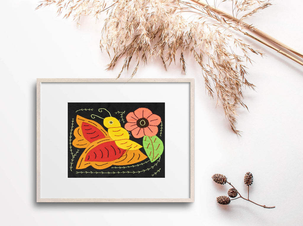 Orange Red And Yellow Butterfly Molita