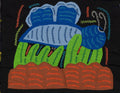 Multi-Color Butterfly Blue And Green Molita