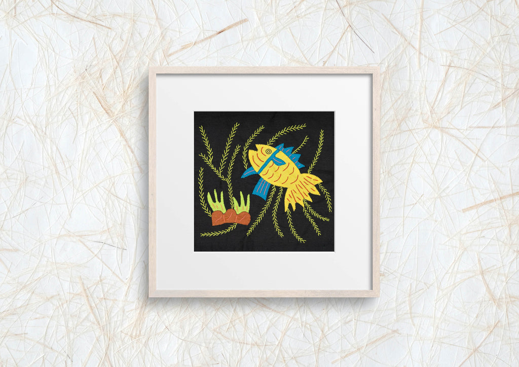 Blue And Yellow Fantasy Fish Molita