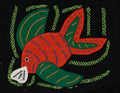 Multi-Color Ocean Fish Green And Orange Molita