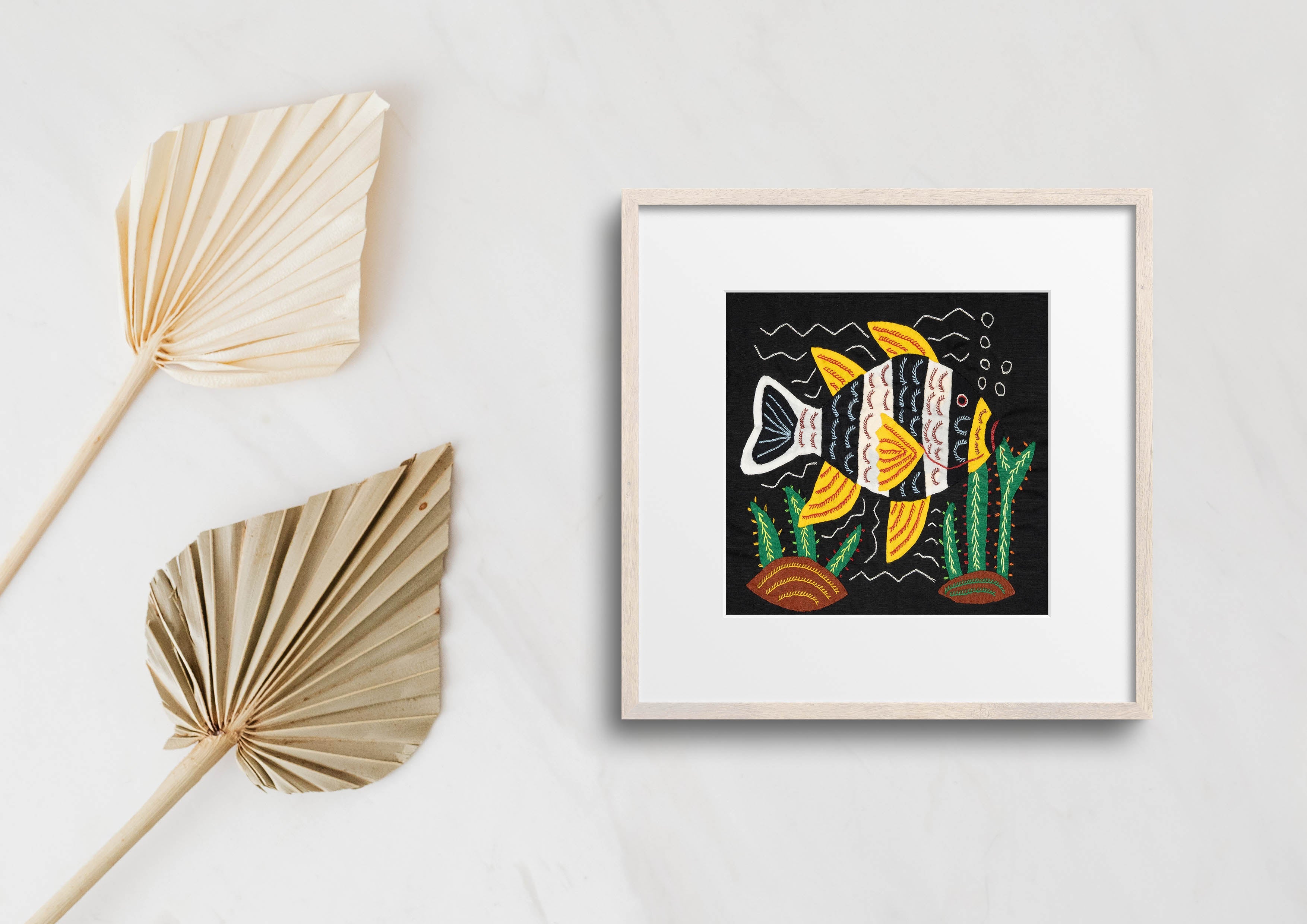 Yellow And White Fantasy Fish Molita