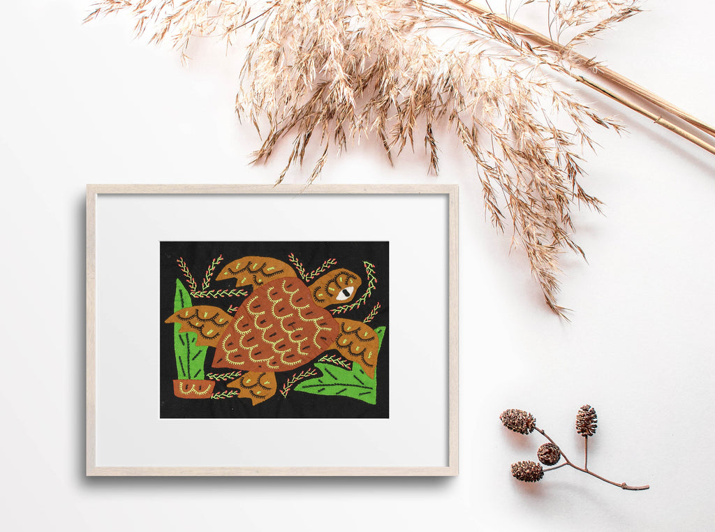 Brown Fantasy Sea Turtle Molita