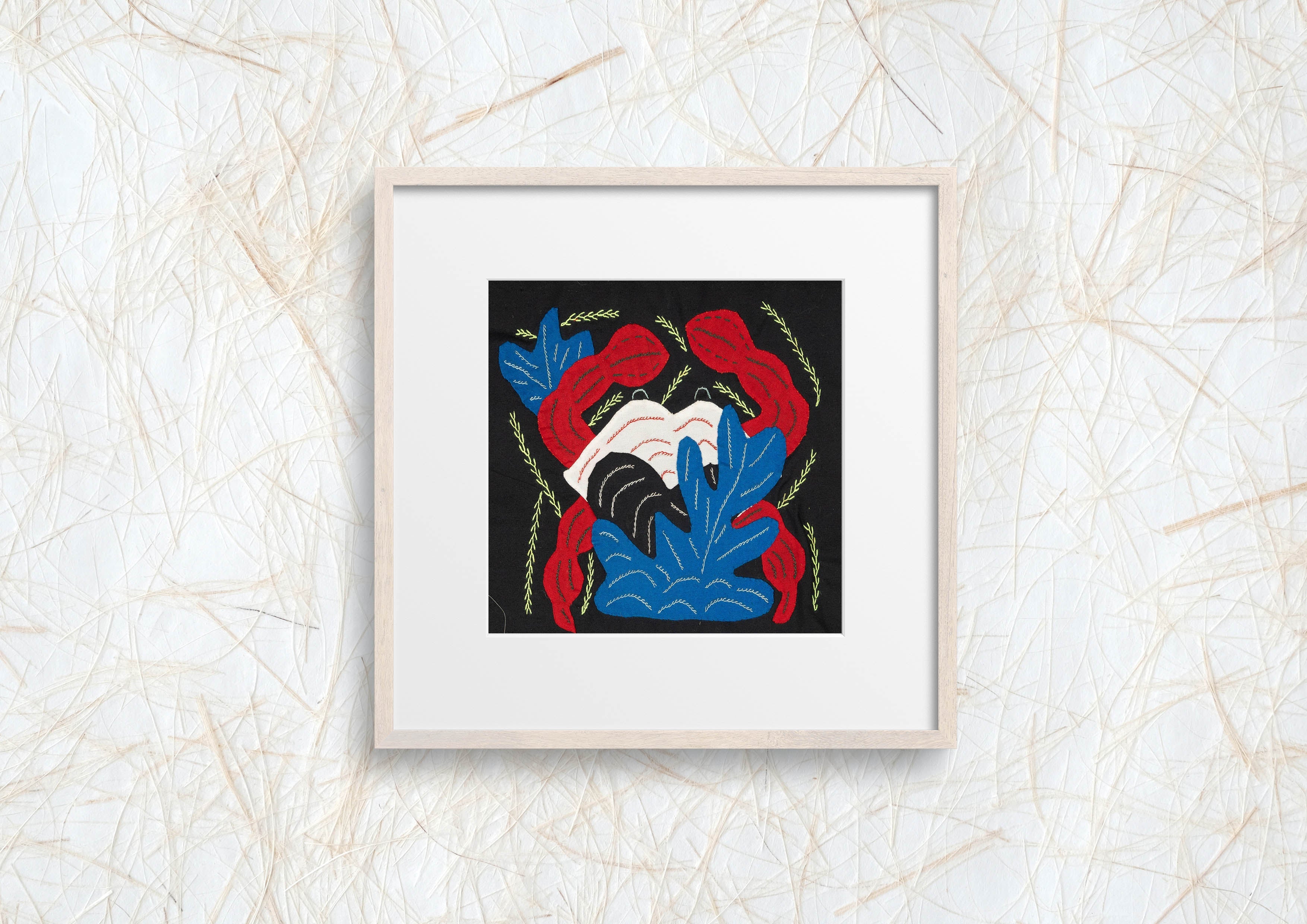 Red White And Blue Fantasy Crab Molita