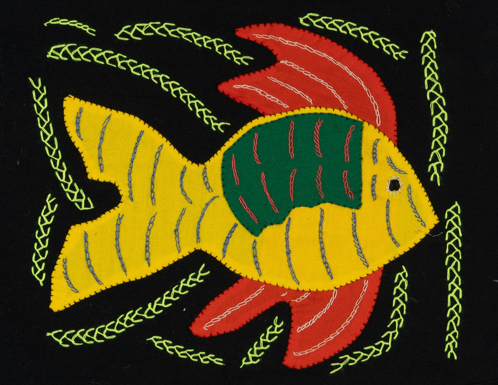 Multi-Color Ocean Fish Yellow And Red Molita