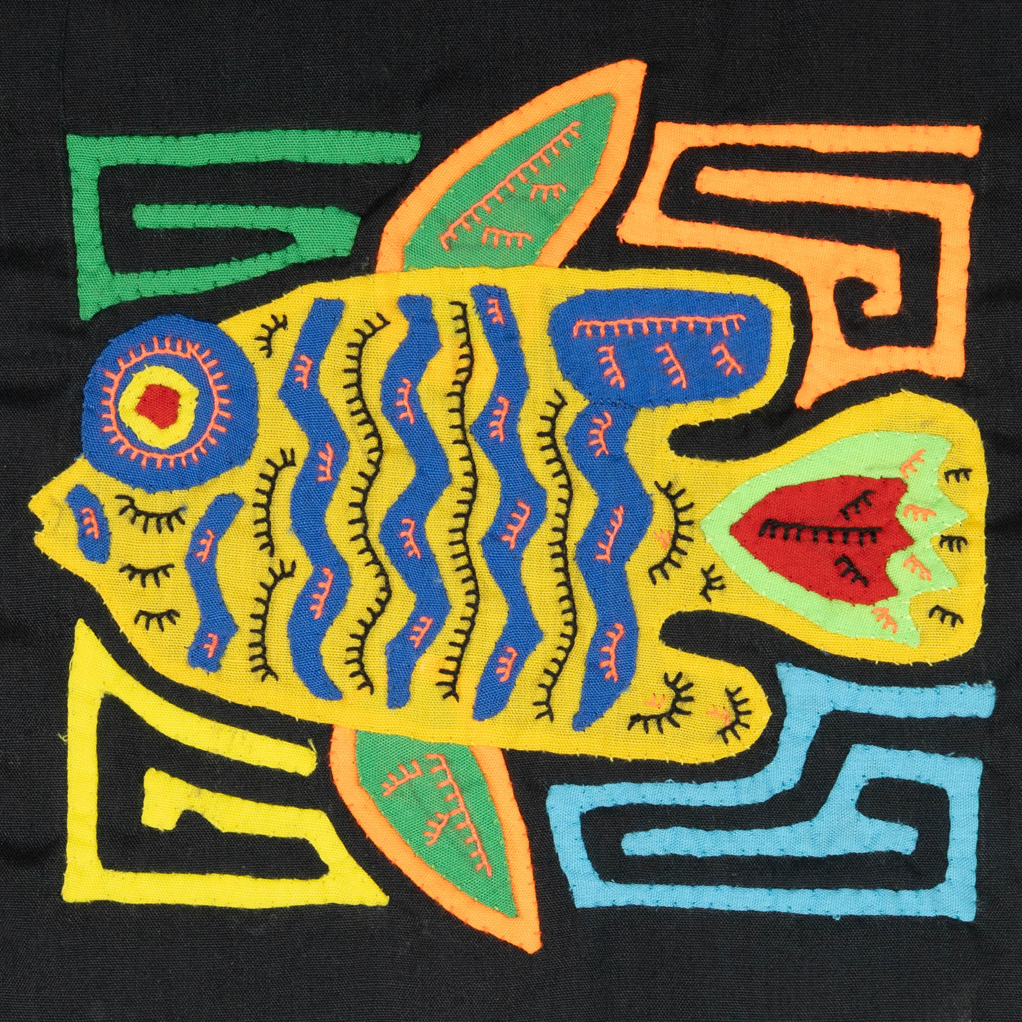 Yellow And Blue Fantasy Fish Molita