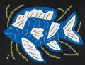 Blue And White Fantasy Fish Molita